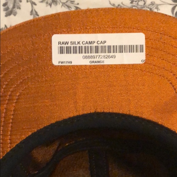 Original Supreme Orange Hat. - Picture 3 of 3